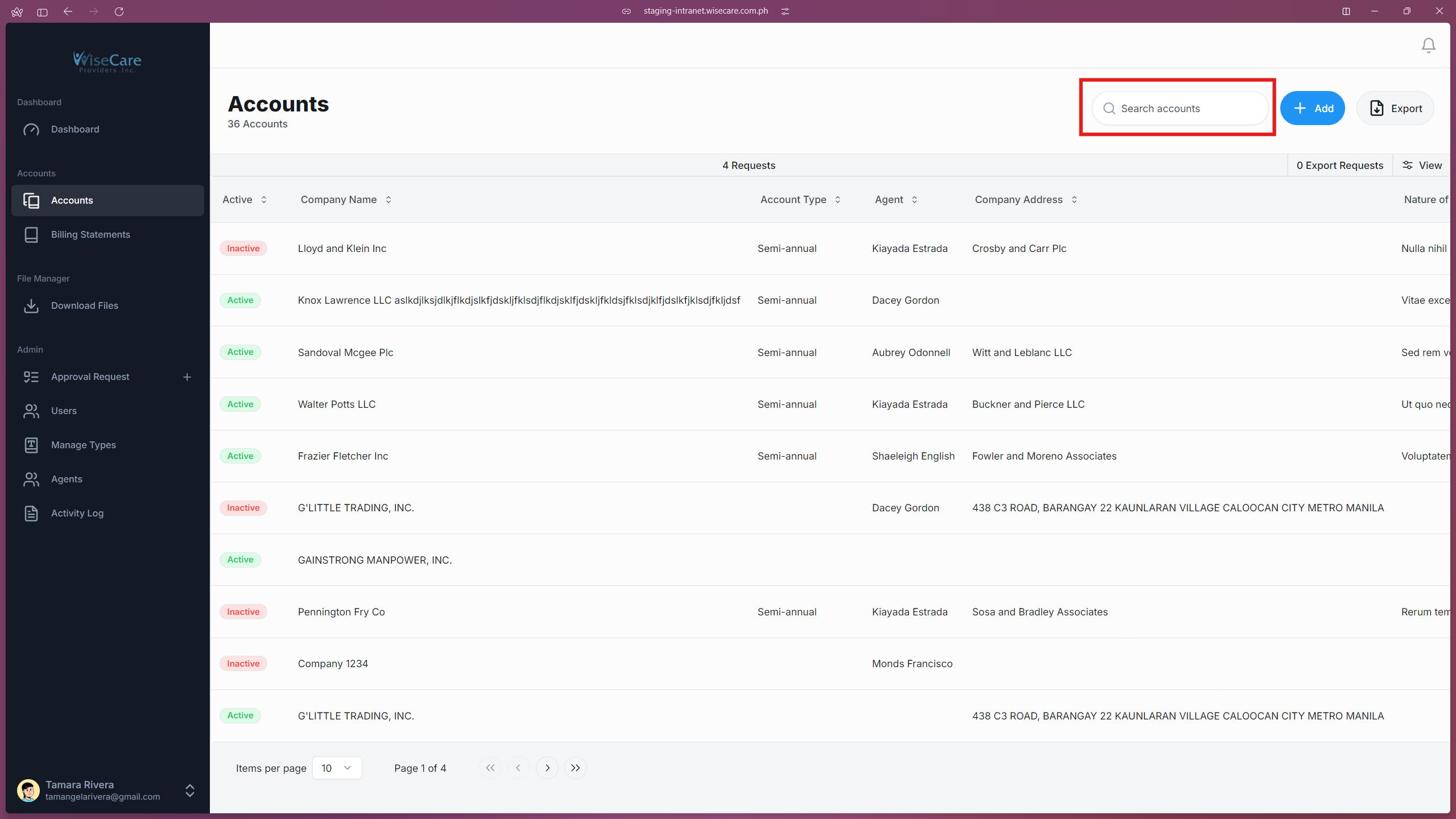Search Function Search Function