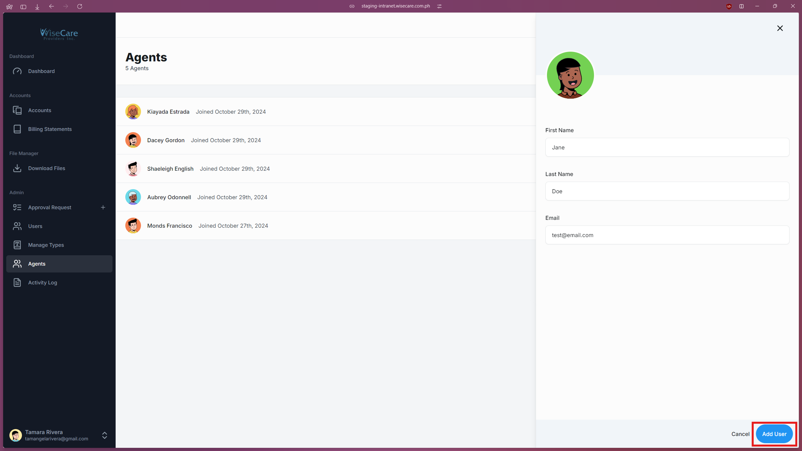 Submitting new Agents Submitting new Agents