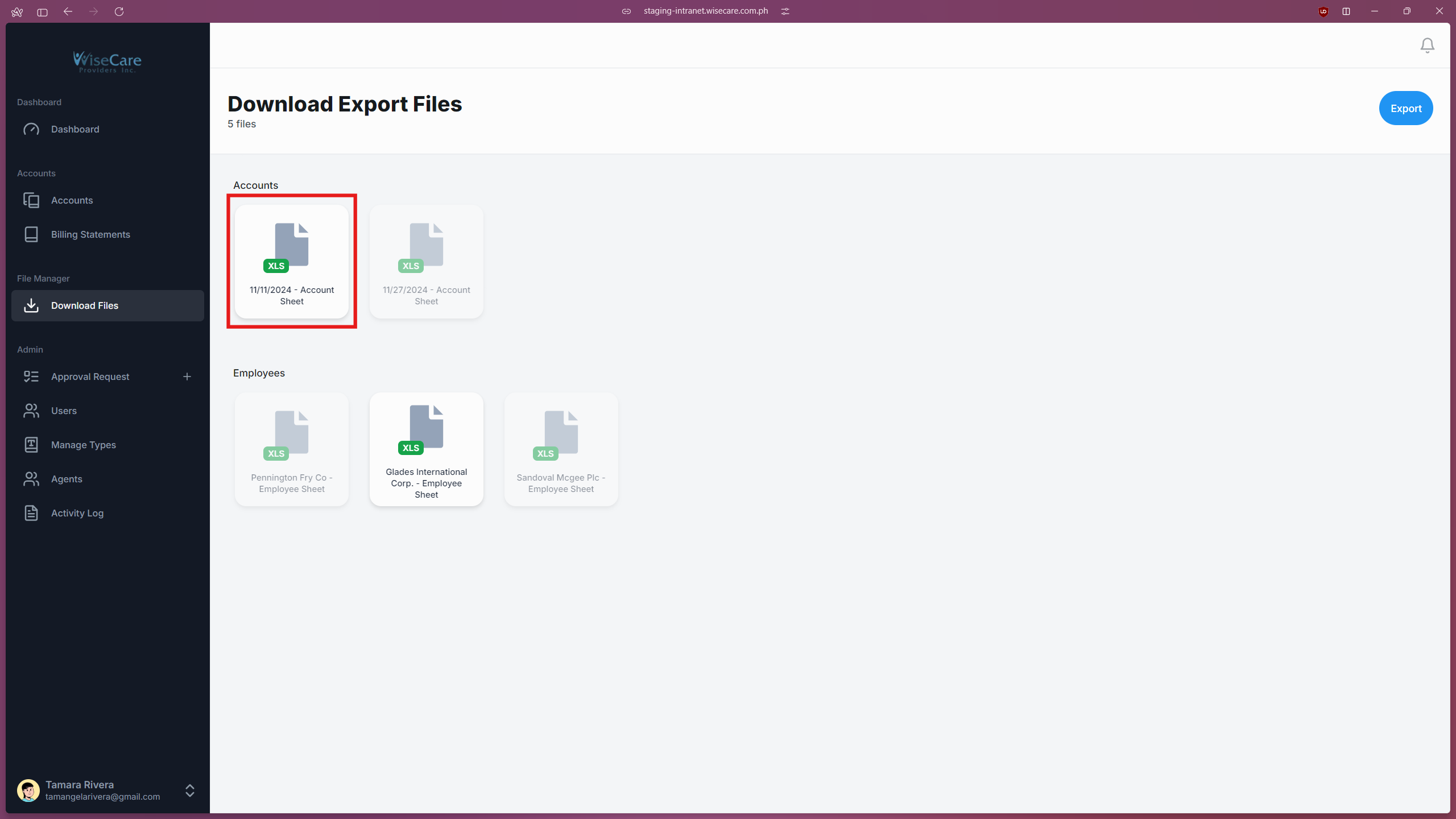 Approved Files Approved Files
